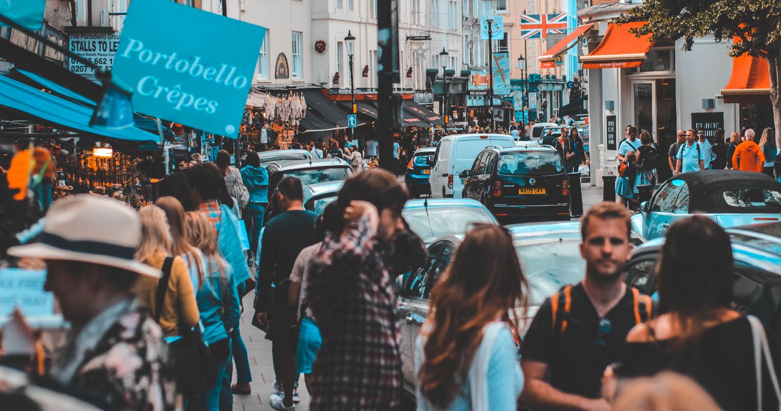 City life in London UK
